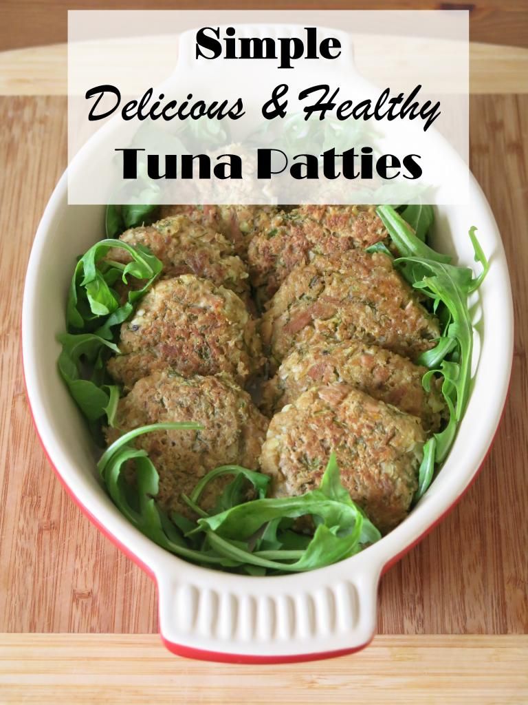 Natalia's Fruity Corner: Delicious Healthy Tuna Patties Recipe